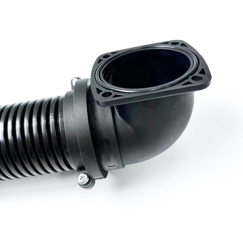 大口径波纹管法兰式接头90度弯头AD67.2固定软管法兰座尼龙线管