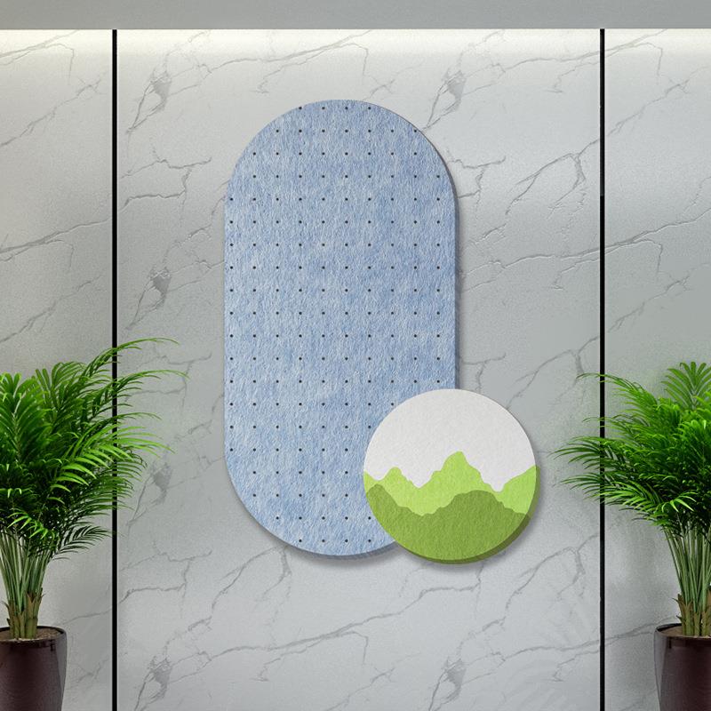 洞洞软木板家居装饰收纳自粘墙贴拼接贴饰厂家直销电视沙发背景墙