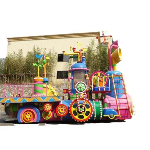 景区游乐巡游花车活动暖场巡游灯光花车大型节日庆典彩船巡游