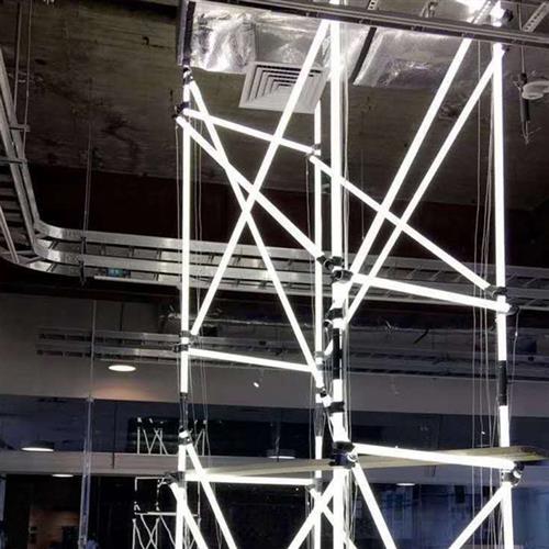 定制彩色灯管户外吸顶灯设计师DIY组合创意造型餐厅酒吧装饰灯