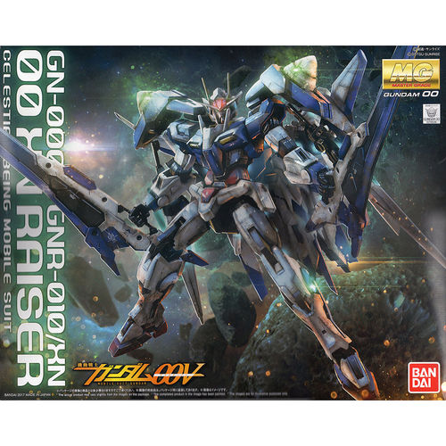 定金 预定 万代MG 1/100 00高达强化模组 00 XN Raiser 00R 拼装