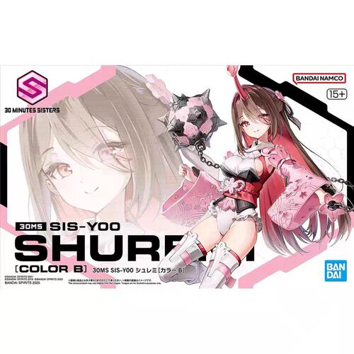 定金 预定 万代 30MS SIS-Y00 朱丽魅 配色B Anmi  机娘 拼装模型