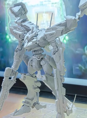 先行预定 寿屋 装甲核心 ASPINA 白色闪光  1/72 拼装机甲模型