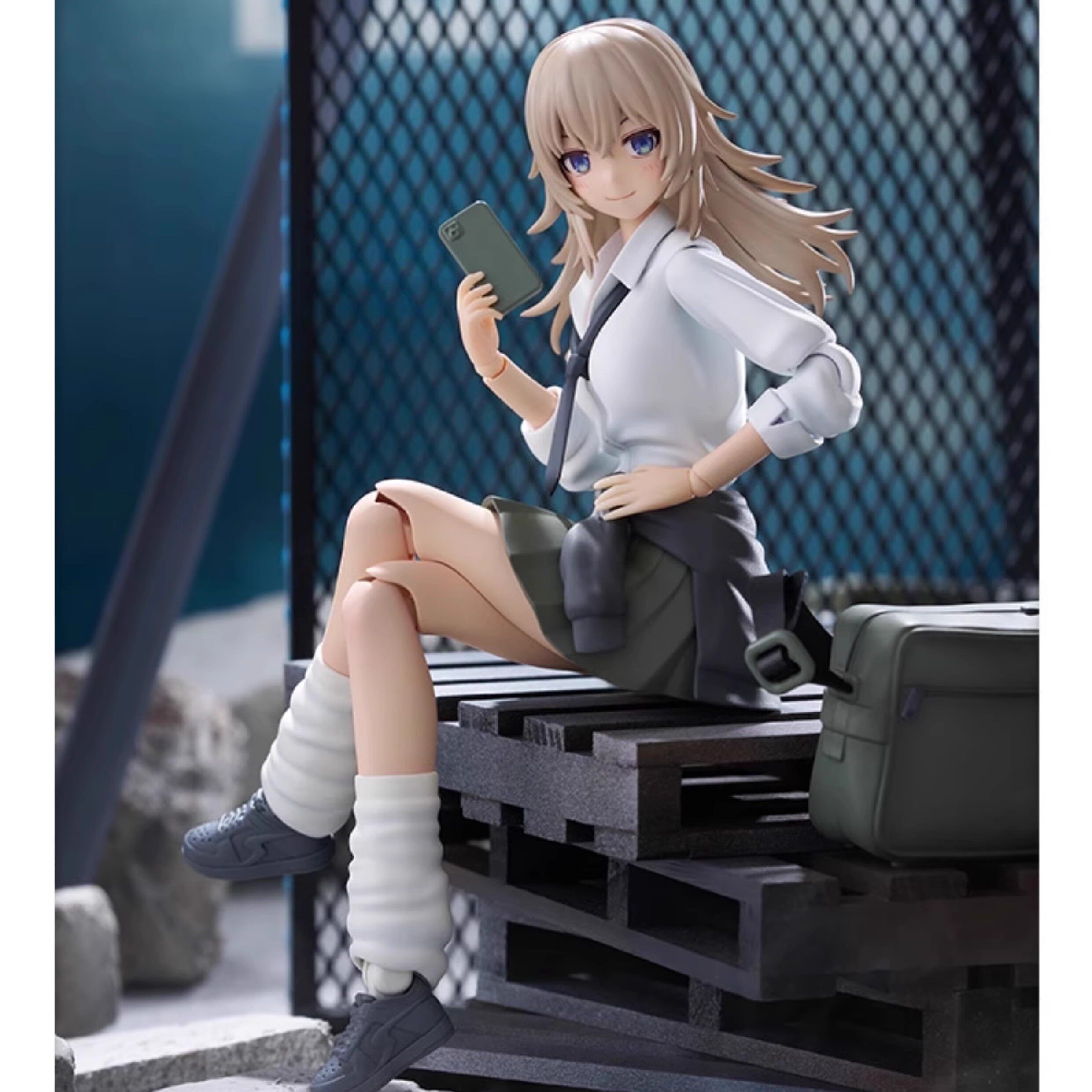 现货 寿屋 创彩少女庭园 狼小姐 Wolf JK064 机娘 拼装模型
