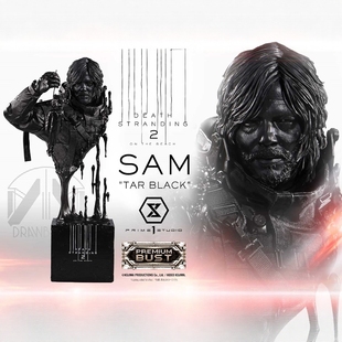 定金 Prime 1 Statue P1S 死亡搁浅2 冥滩之上 山姆 焦油黑 胸像