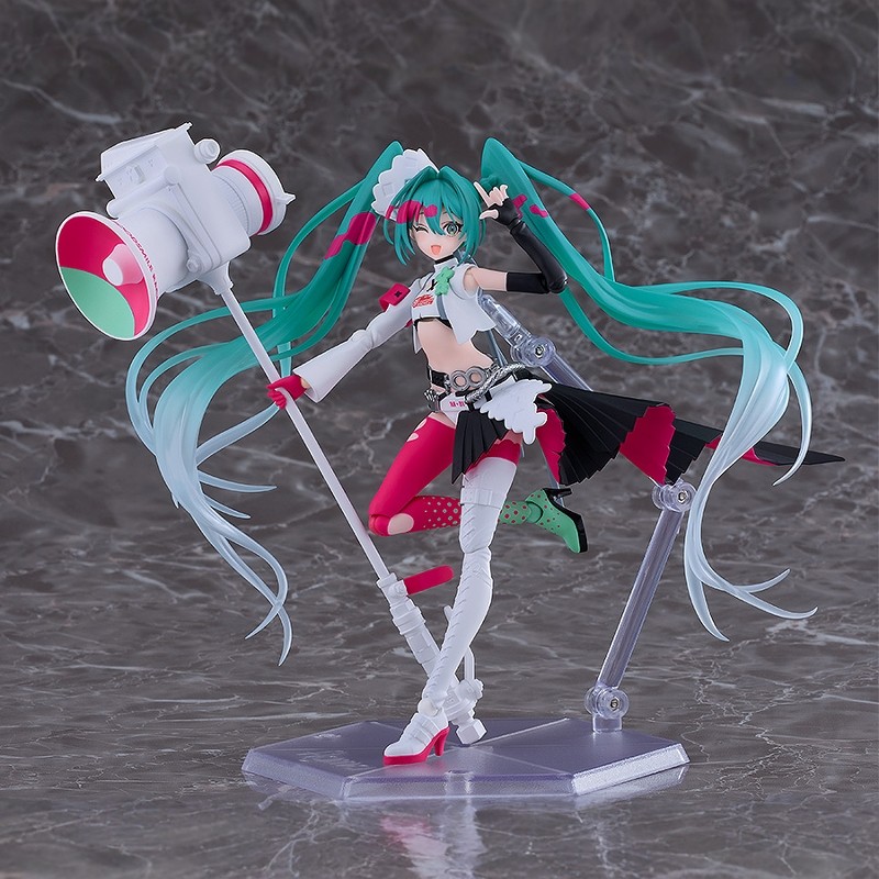 初音未来MIKU赛车初音figma