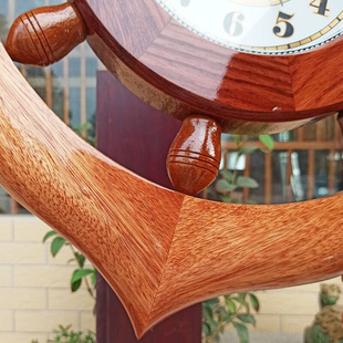 极速红木挂钟客厅家用挂墙时w钟个性 潮流尖 创意时尚 钟表高档欧式