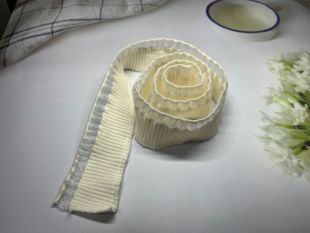 辅料时尚 口配饰DIY手工小毛线荷叶边服装 春秋弹力花边领口袖 韩版