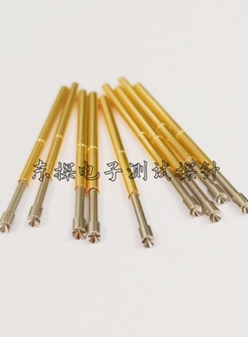 100MIL测试针P100-A2/A3/A4/A5 凹头探针1.36*33.35mm弹簧导电针