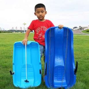 滑雪板单板沙漠爬犁双人加大滑沙板滑草地滑坡儿草坪滑板垫雪撬板