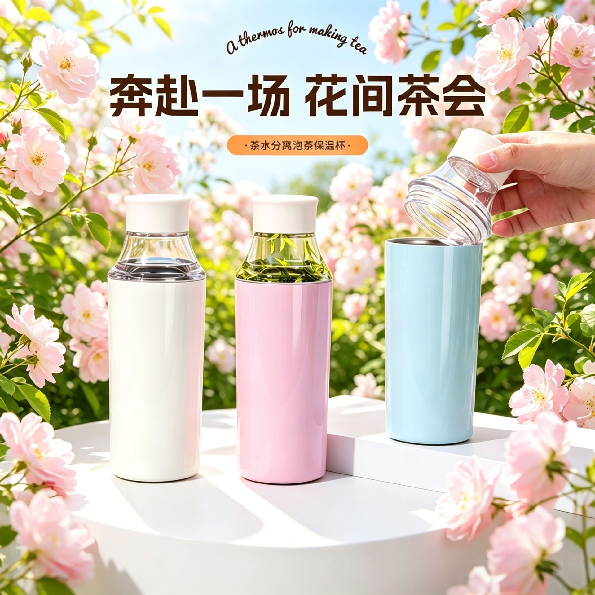 新款创意小口瓶冷萃冷泡
