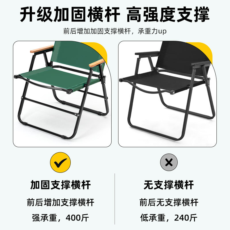 克米特椅加固户外露营野