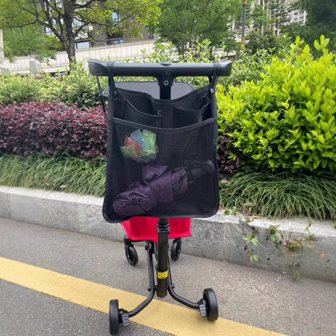 小虎子遛娃挂袋挂包网兜溜娃婴儿车大容量多功能置物袋储物包