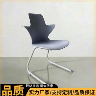 司塑料欢迎椅子学校上课书课写椅子可堆叠塑钢培训桌PXY02椅公议
