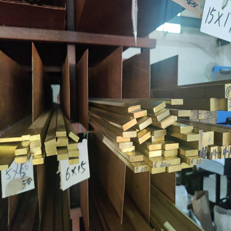 H59黄铜排扁条方条无氧铜板 镜面黄铜板高精度导电黄铜排