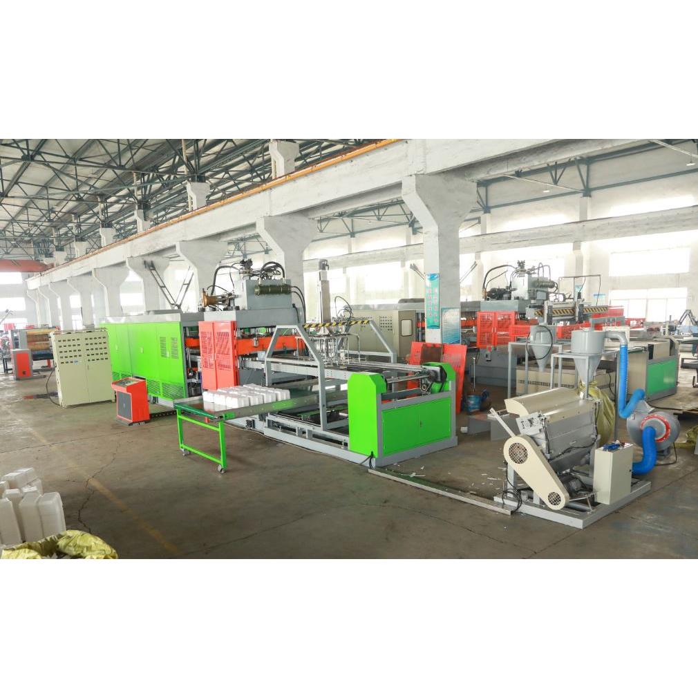 PS一次性泡沫饭盒生产线 PS片材挤出机 发泡餐盒成型机 回收造粒