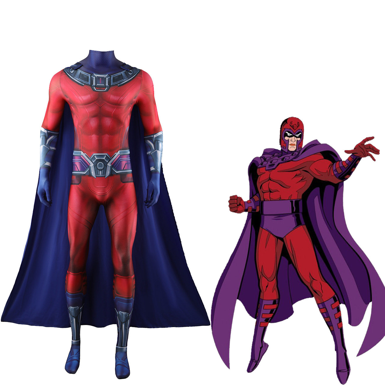 漫画漫威X战警97X-Men97万磁王衣服万圣节cos服动漫服装Magneto