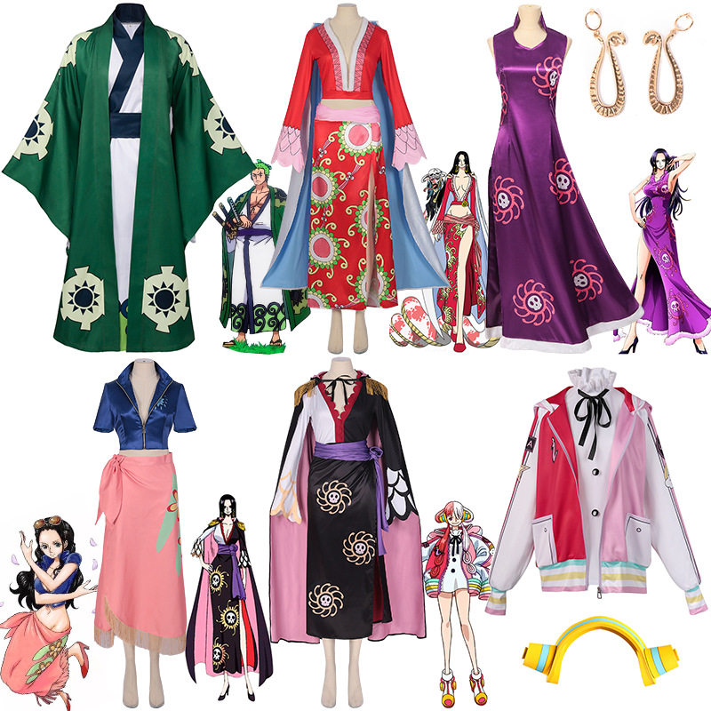 女帝蛇姬汉库克cos服漫展表演出onepiece海贼王cosplay服