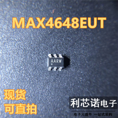 直拍MAX4648EUT+封装SOT