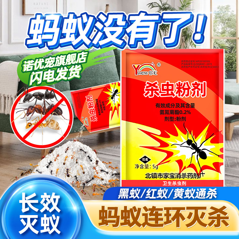治小蚂蚁诱食剂马仪药杀马义小马蚁防一次胶净驱马花草蚂木地板约 - 实物图