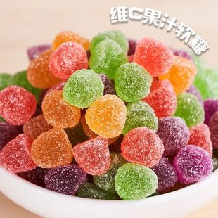 铁盒装 4种缤纷果汁软糖精心调制美味伴侣混合水果宝藏小众糖果维c