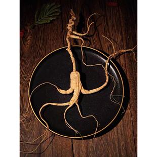 长山人参野生人参礼盒一级野生NXQ人参节商鉴定证书种子品全高端