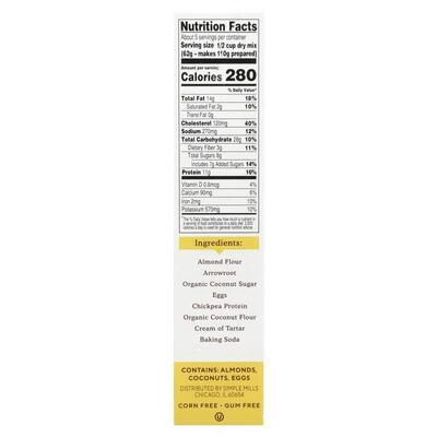 impl盎e Mills,蛋白巴旦木粉煎饼混合料司，原味，10IYG.4 （2S95