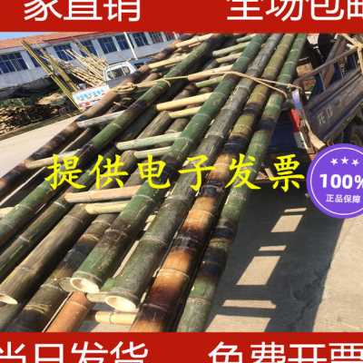 竹梯子直梯2米到3米4米 家用工程电力装潢直梯工程梯子幼儿园竹梯