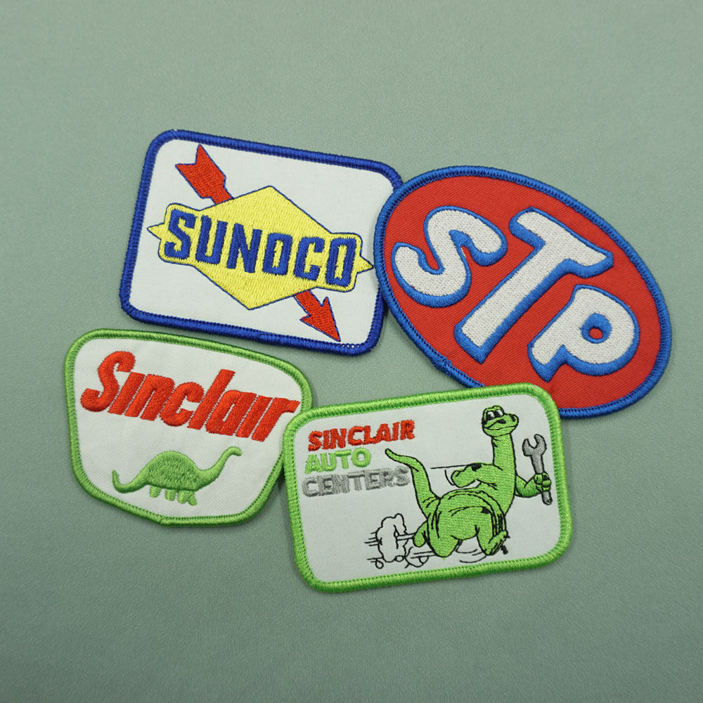 castrol嘉实多机油标志图案刺绣布贴 衣服裤子背包缝补diy装饰