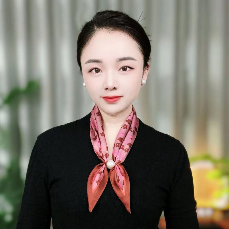 2026新款法式缎面小丝巾