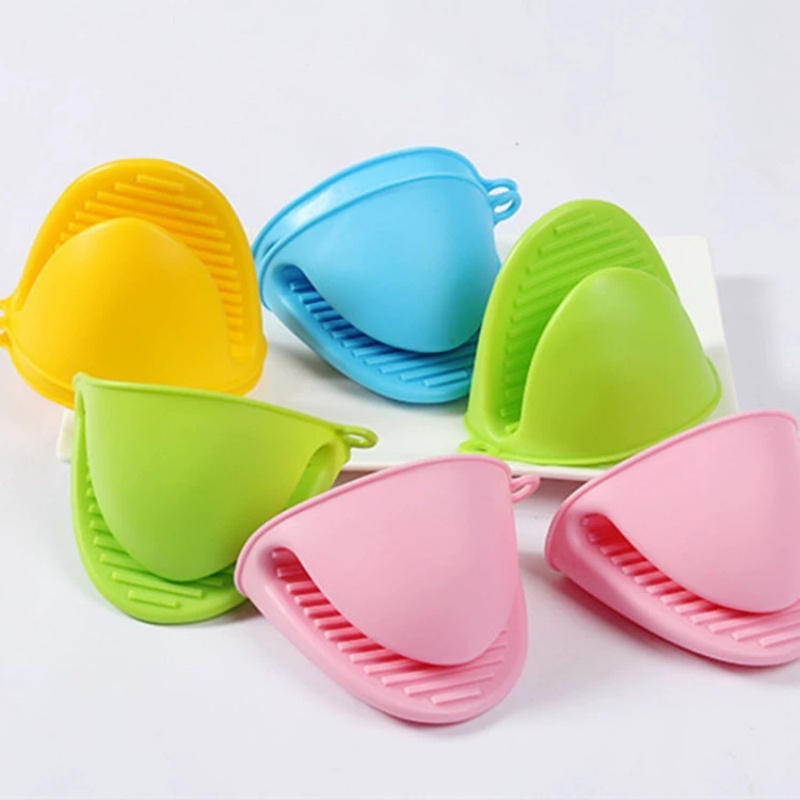 硅胶加厚隔热手套厨房家用耐高温烤箱微波炉防烫手夹帽锅把手