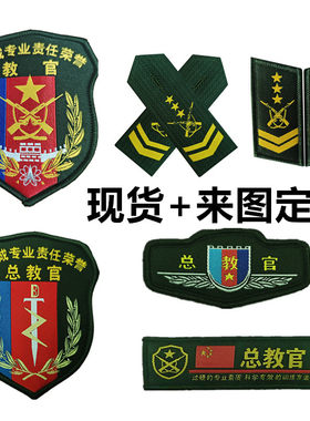 教官臂章胸章领章肩章总教官