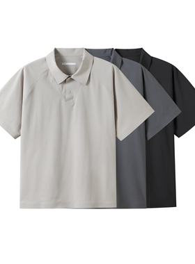 INTERPLAY 全压胶短袖Polo衫