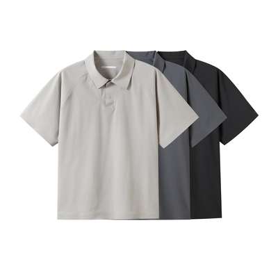 INTERPLAY 全压胶短袖Polo衫
