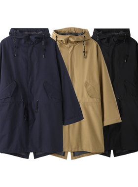 INTERPLAY 防风雨全压胶M51机能风衣