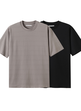 INTERPLAY 纸纱干爽短袖T恤