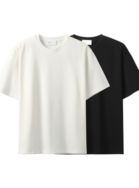 INTERPLAY 三醋酸透气凉感圆领短袖T恤