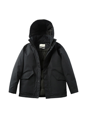 INTERPLAY 硬壳防风雪机能鹅绒羽绒服