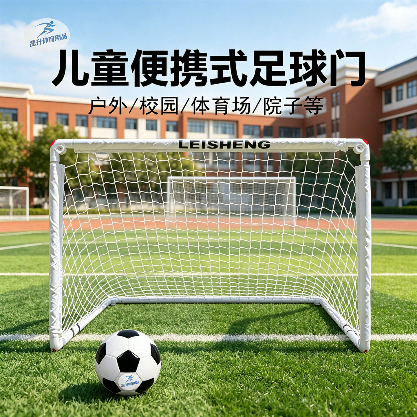 折叠足球门儿童家用室内外便携式龙门架幼儿园小学生训练门框器材