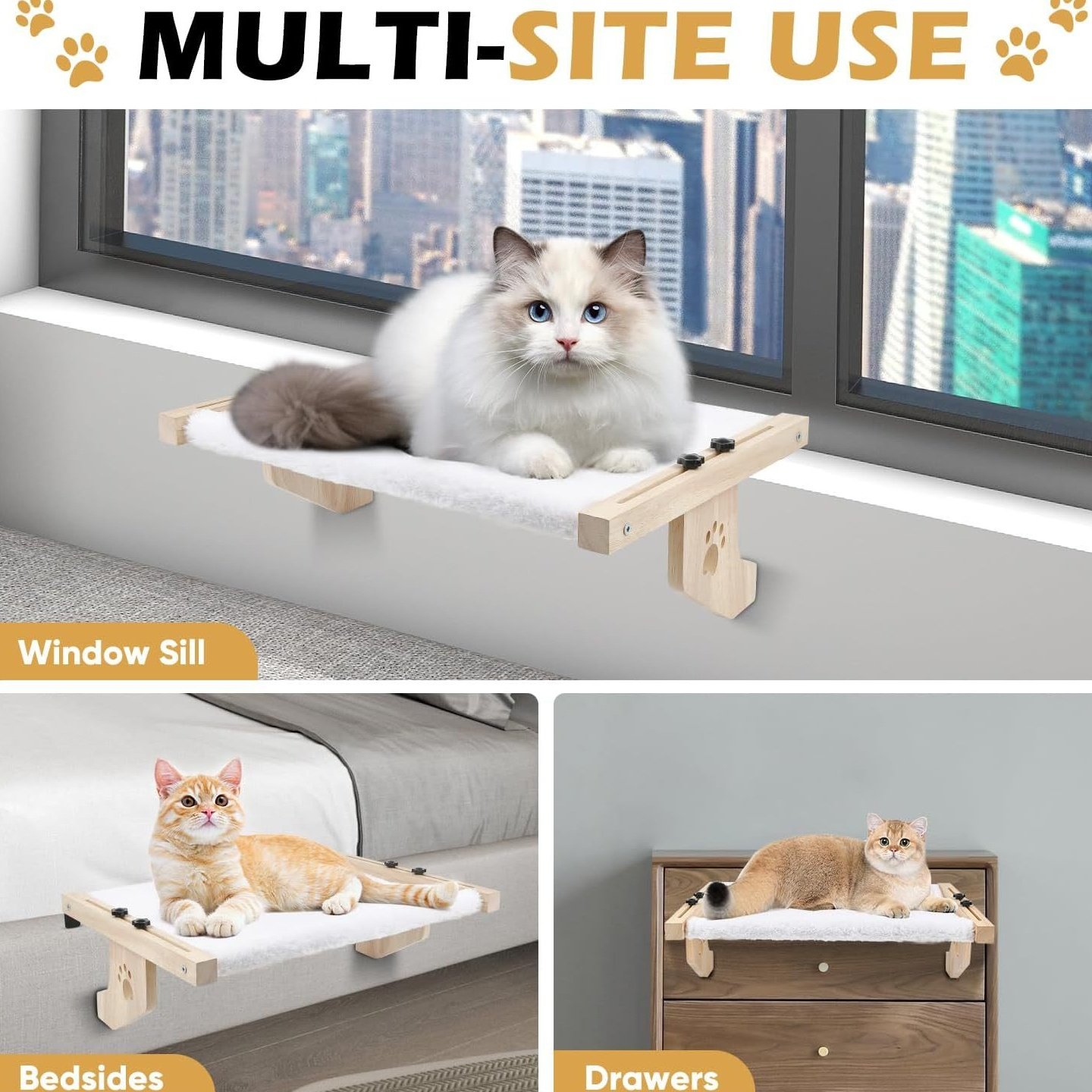 床边猫窝猫吊床透气悬挂猫床挂床窗台吊床猫架窗户阳台可落地,宠物/宠物食品及用品,猫笼子/猫别墅,淘宝优惠券,粉丝福利购,淘宝优惠卷