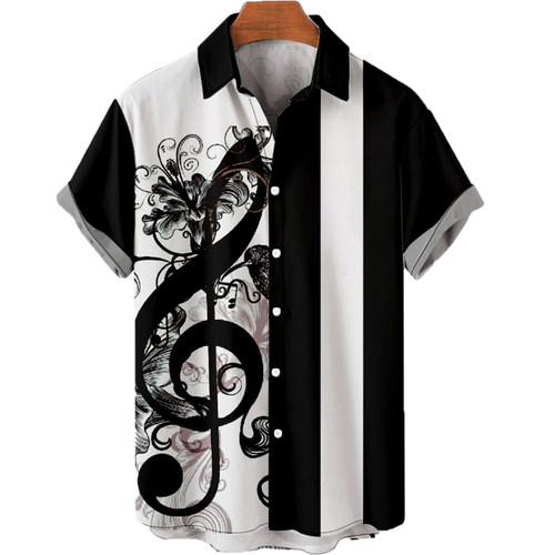 Sport 3D printed shirt with short sleeves 运动3D印花衬衫短袖