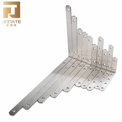 金纳特加长不锈钢角码90度墙上支架固定器层板托L型支撑架家具