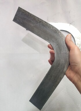 镀锌扁铁弯头90度直角45度国标40*4可定制接地不锈扁钢热镀锌弯头