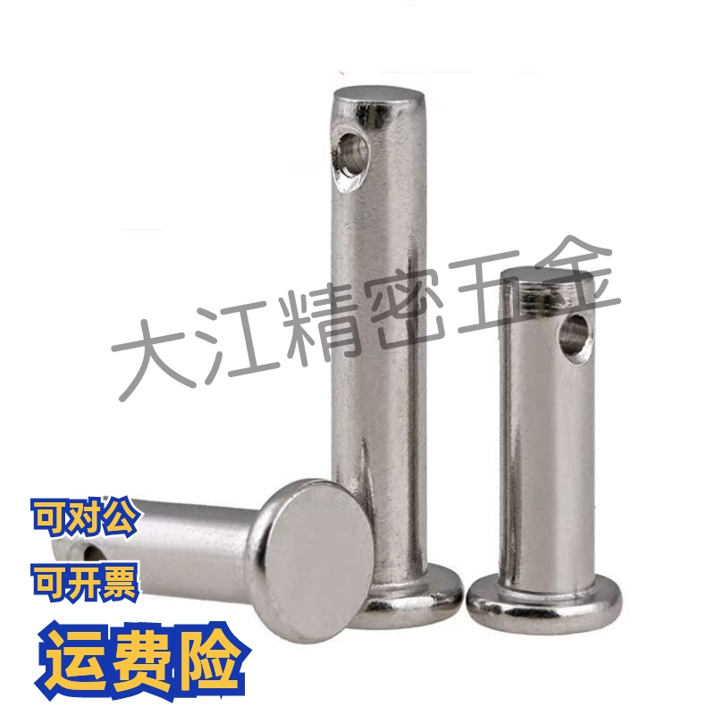 SHCLGN8/HCMGH10/12/15/16/20/25 HCMG带肩铰链销 开口销固定型