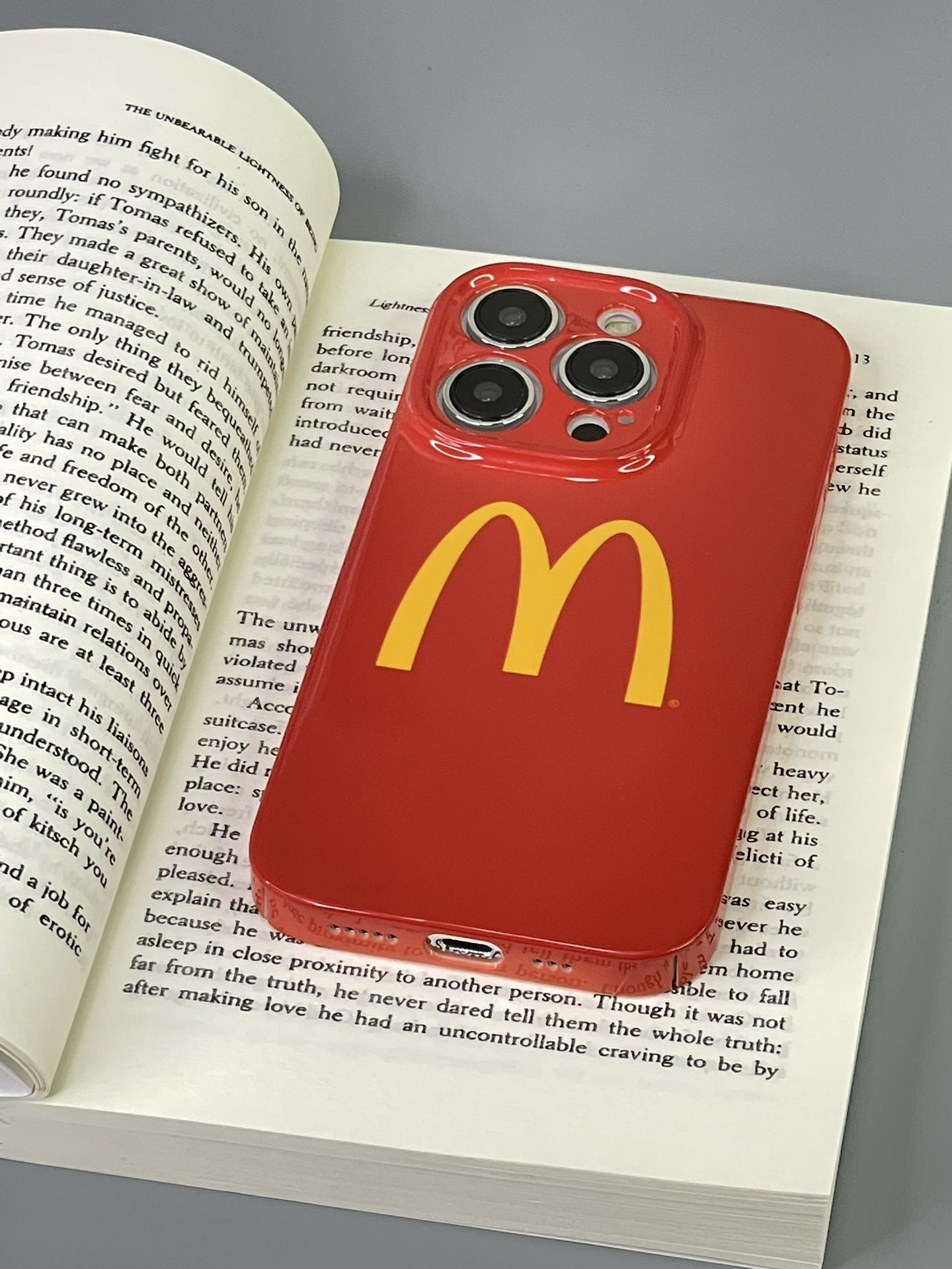 华为菲林硬壳M记手机壳