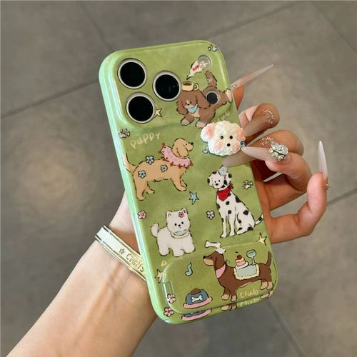 IPhone17promax春草地支架手机壳