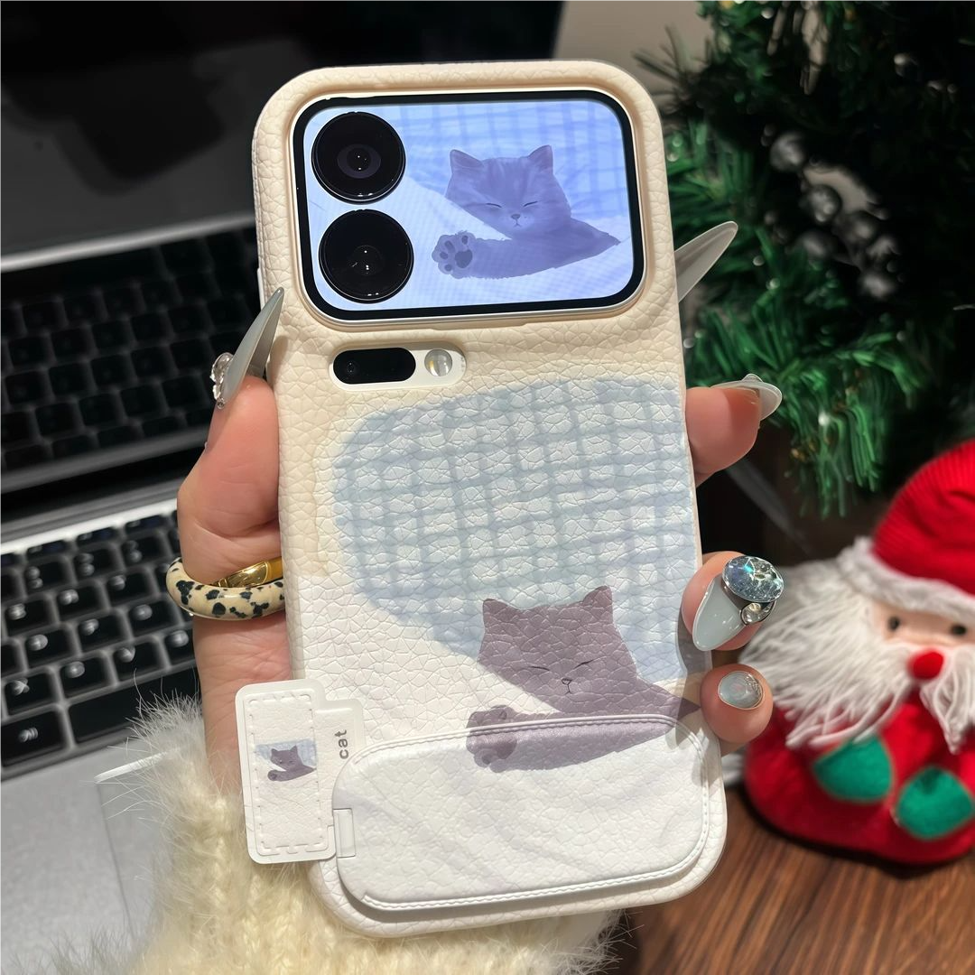 适用小米17Promax可爱猫咪手机壳