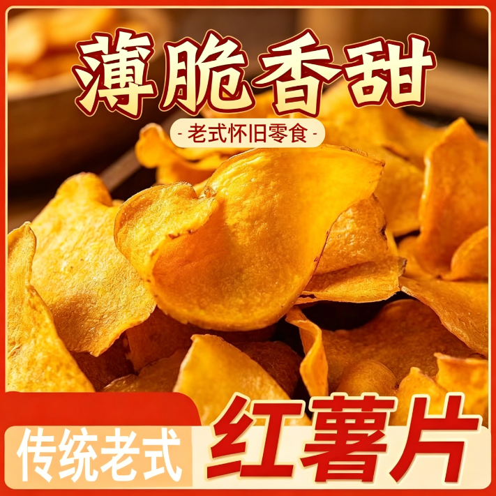减解馋肥小零食地瓜片非油炸无糖精抗饿0芝麻香脂肪干饱腹无干燥机香酥田园夜宵特级营养薄脆红薯片女士专用学生糖人追剧宿舍粗粮