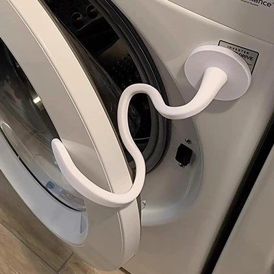 滚筒洗衣机门通风强磁吸卡扣