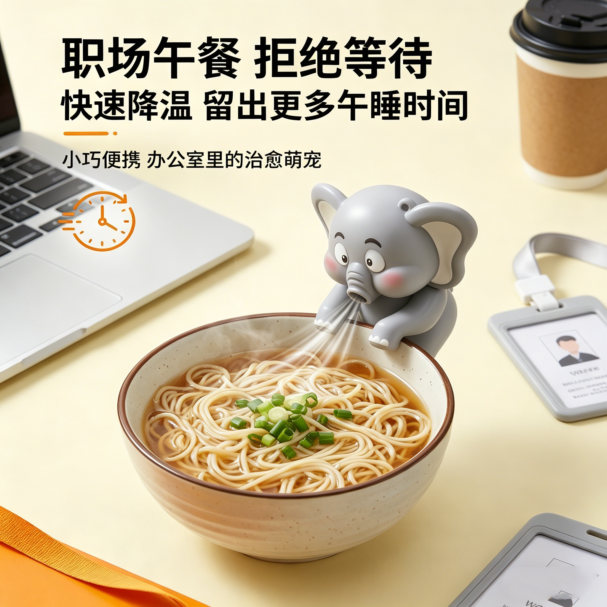 宝宝辅食无叶吹饭小风扇图片